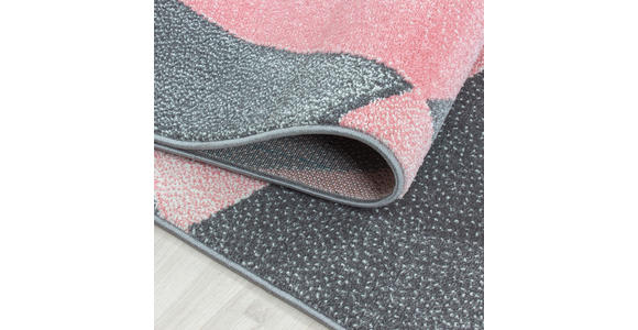 LÄUFER 80/250 cm Beta Rosa - Rosa, Basics, Textil (80/250cm) - Novel