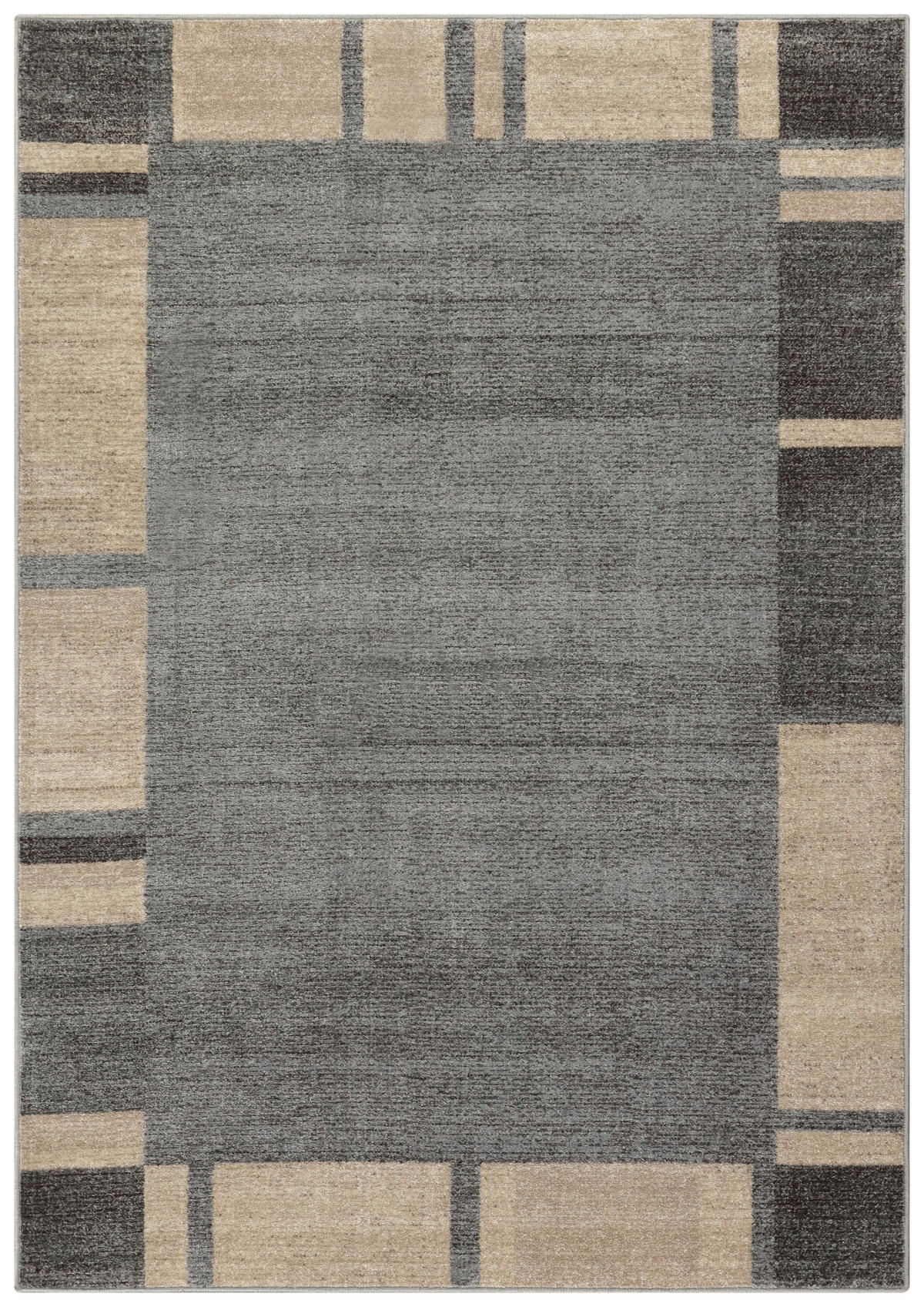 LÄUFER 67/330 cm  - Grau, Design, Textil (67/330cm) - Novel