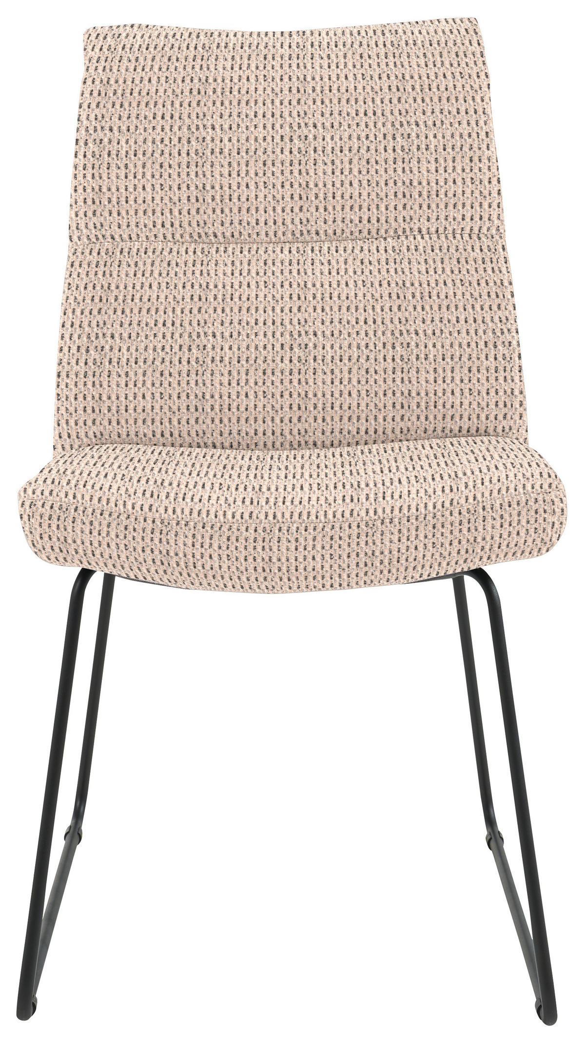 STUHL - Greige/Hellgrau, Design, Textil/Metall (50/90/68cm) - Valnatura