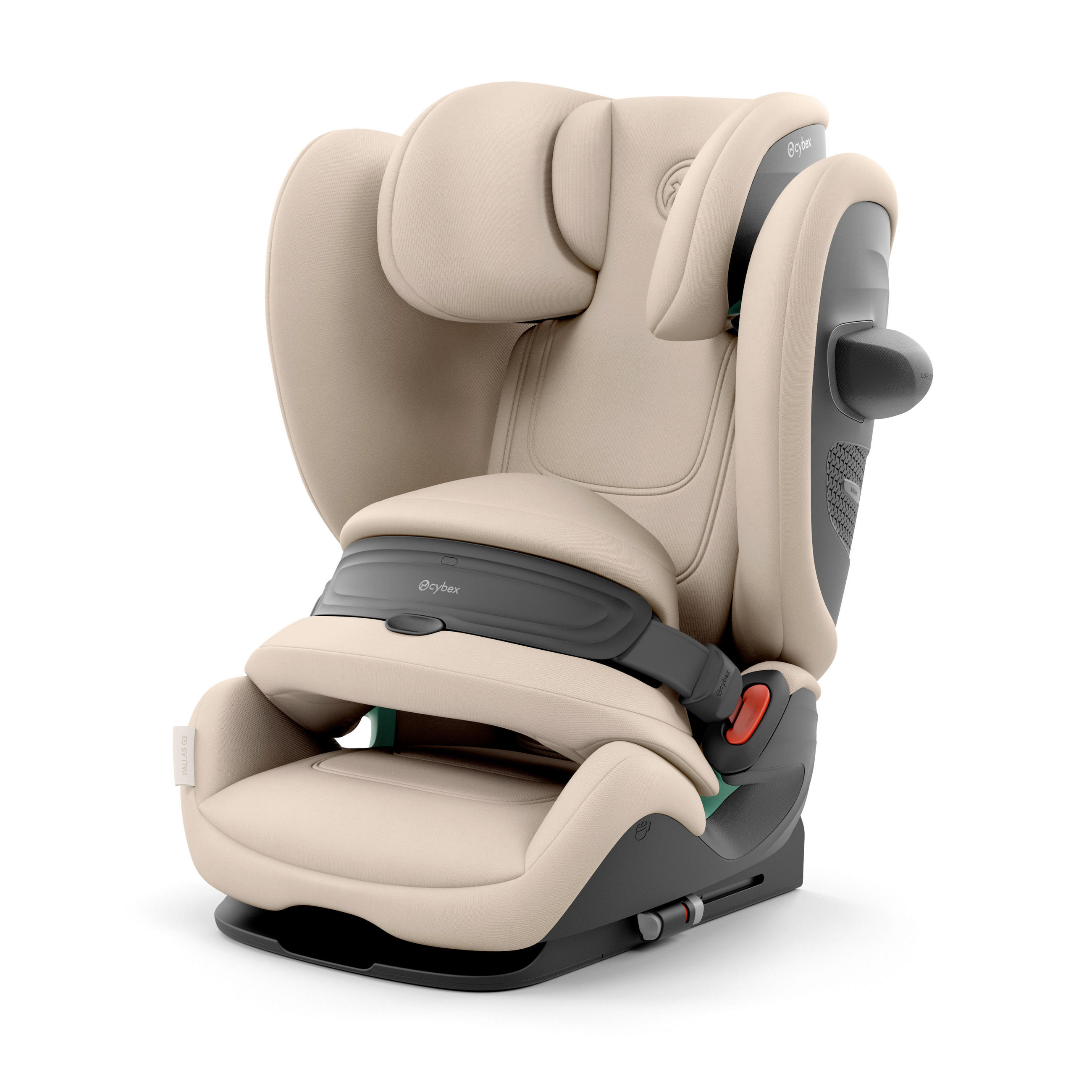 KINDERAUTOSITZ Pallas G3  - Beige, Basics, Kunststoff/Textil (40.5/59.5/59-81cm) - cybex GOLD