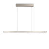 LED-HÄNGELEUCHTE Pendelleuchte 18/18 Down Gestensteuerung 93/1,8/1,8 cm   - Nickelfarben, Design, Metall (93/1,8/1,8cm) - Ambiente