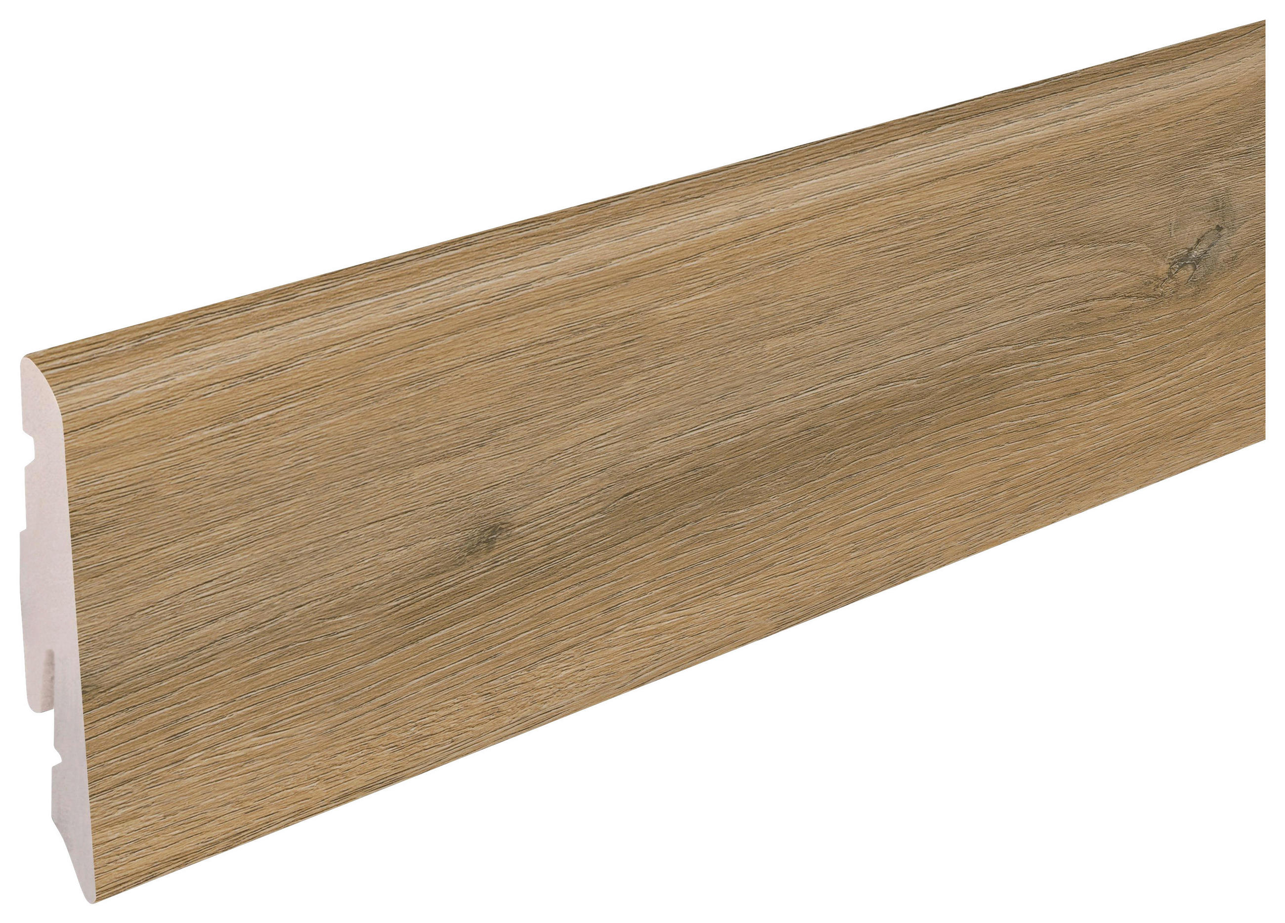 SOCKELLEISTE - Eichefarben, Basics, Kunststoff (240/5.8/1.2cm)