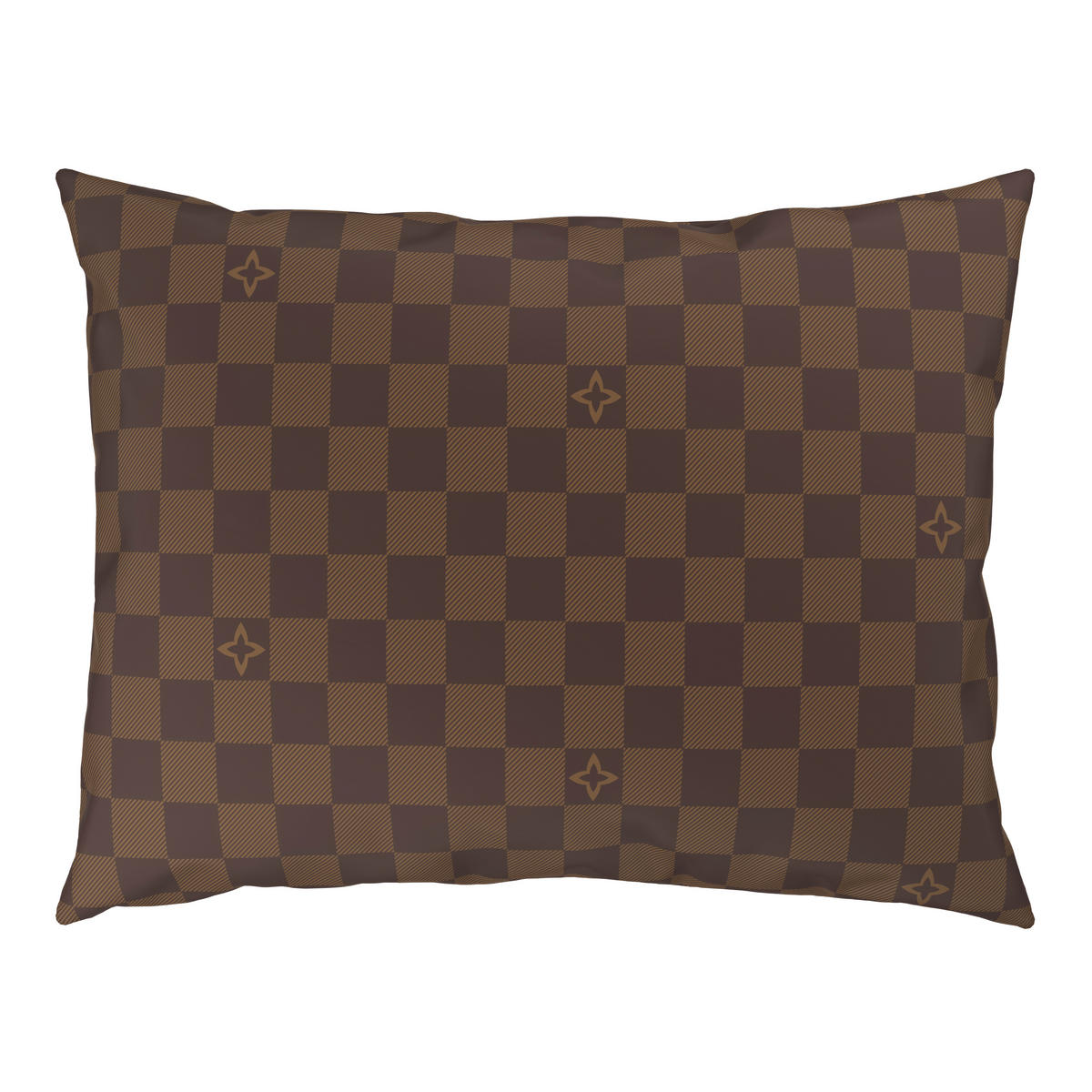 BETTWÄSCHESET Satin 160/210 cm  65 cm/100 cm  - Braun, Design, Textil (160/210cm) - Ambia Home