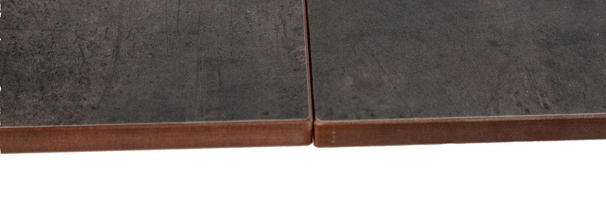 GARTENSET beschichtet Aluminium  - Anthrazit/Schwarz, Basics, Textil/Metall (160+60/98/74cm) - Acamp