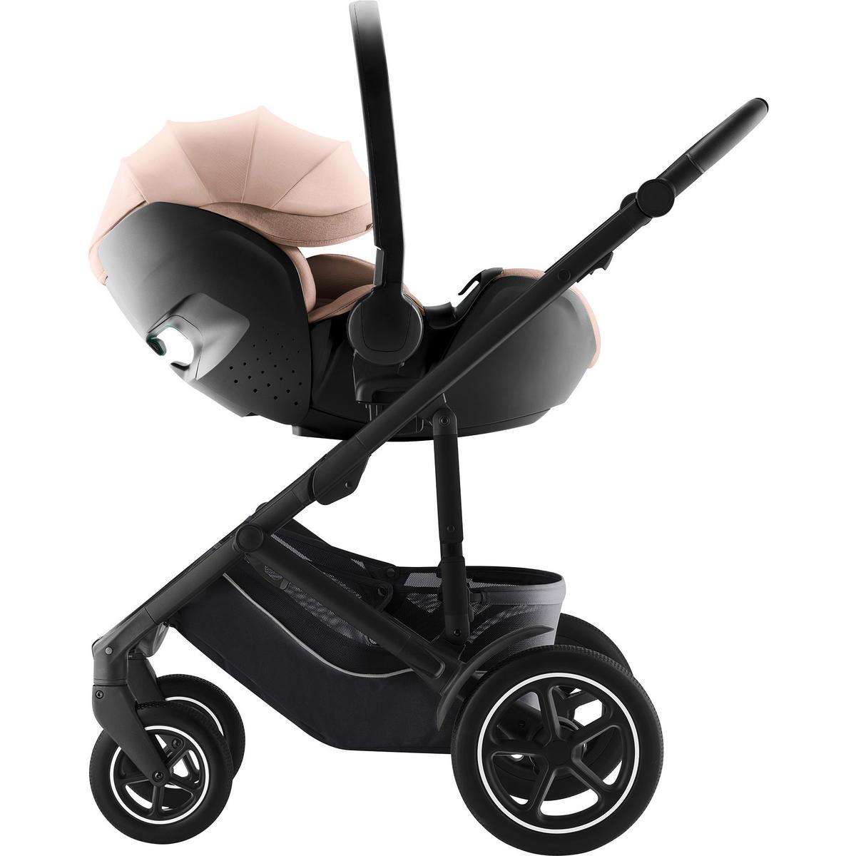 BABYSCHALE Baby-Safe Pro   - Beige, Basics, Kunststoff/Textil (44/62.5/65.5cm) - Britax Römer