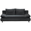 SCHLAFSOFA in Cord Schwarz  - Schwarz, Konventionell, Holz/Textil (212/88/101cm) - MID.YOU