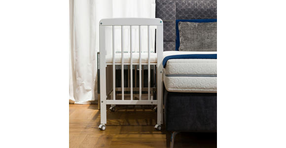 BEISTELLBETT 45/90 cm - Weiß, Basics, Holz (45/90cm) - My Baby Lou