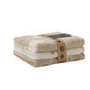 SEIFTUCH We love dogs Beige 30/30 cm  - Beige, KONVENTIONELL, Textil (30/30cm) - Cawoe