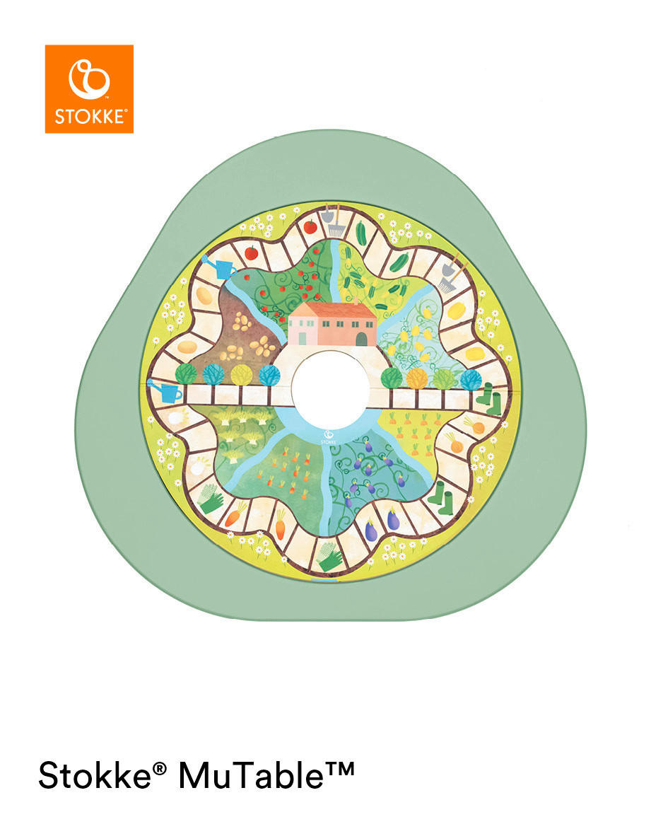 SPIELMATTE MuTable  - Multicolor, Basics, Karton/Holz (54/54/1cm) - Stokke