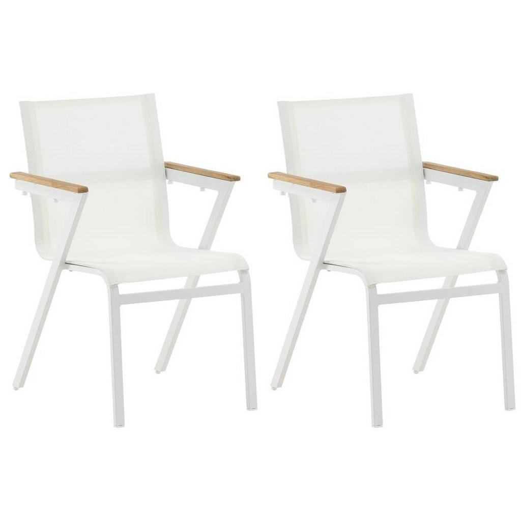 Gartensessel Stapelbar Mexico Aluminium