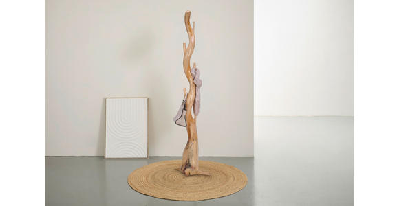 KLEIDERSTÄNDER in Hellbraun 40/200/40 cm   - Hellbraun, LIFESTYLE, Holz (40/200/40cm) - Landscape