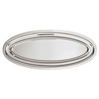TANJIR ZA SERVIRANJE          55 cm  - boja nerđajućeg čelika, Konvencionalno, metal (55cm) - Sambonet