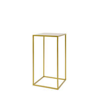 BLUMENSTÄNDER in Metall  - Goldfarben, Basics, Metall (25/47/25cm)