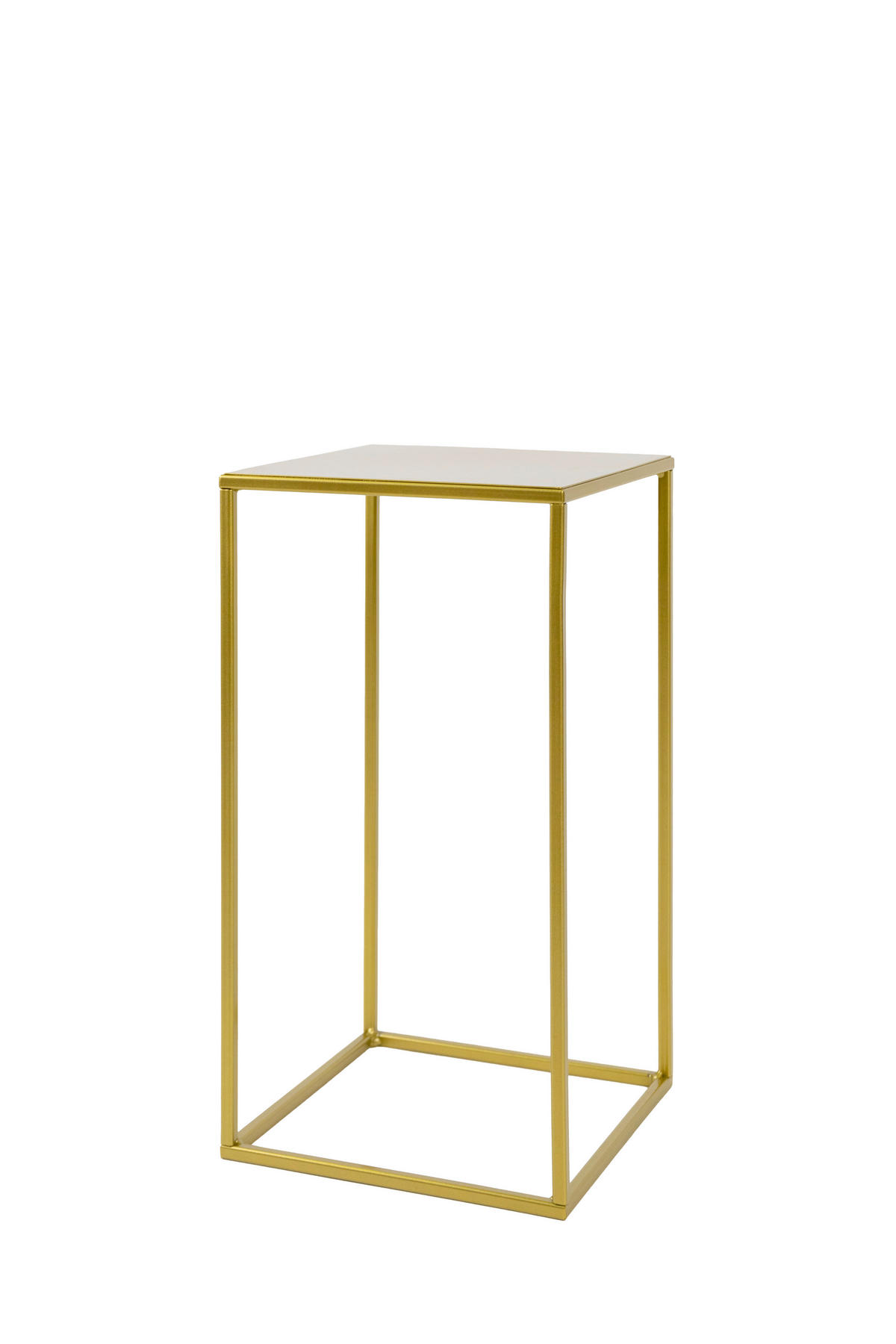 BLUMENSTÄNDER in Metall  - Goldfarben, Basics, Metall (25/47/25cm)