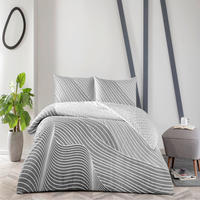 LENJERIE DE PAT 240/260 cm  - gri deschis, Basics, textil (240/260cm)