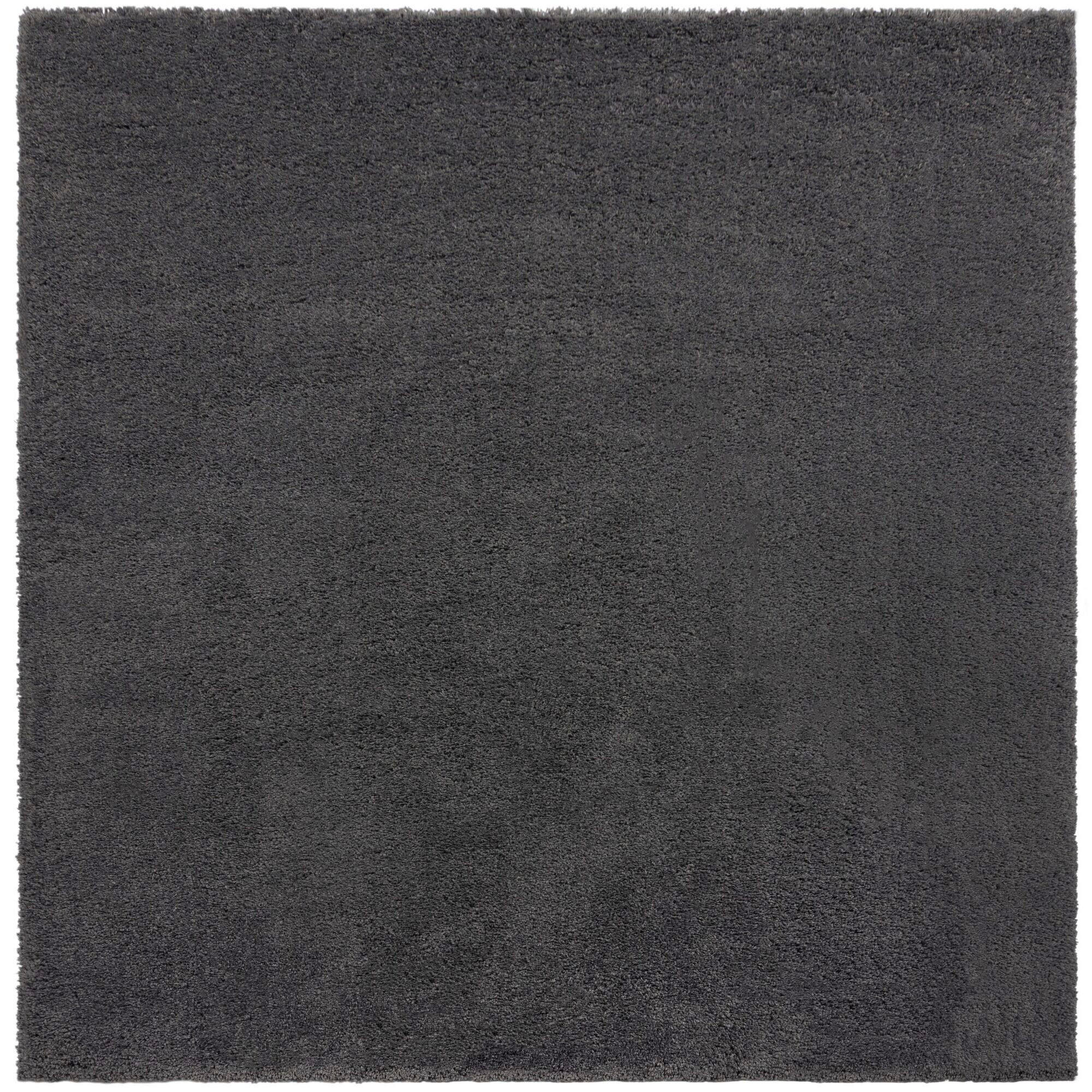 SHAGGY 200/200 cm Flair Rugs Grau, Dunkelgrau  - Dunkelgrau/Grau, Basics, Textil (200/200cm) - Xora