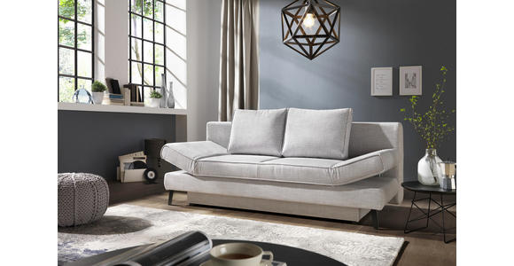 SCHLAFSOFA in Grün Textil - Schwarz/Grün, Design, Textil/Metall (200/85/90cm) - Xora