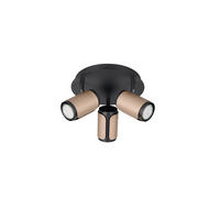 PROIECTOR - maro/negru, Konventionell, metal (30/16cm) - Trio Leuchten