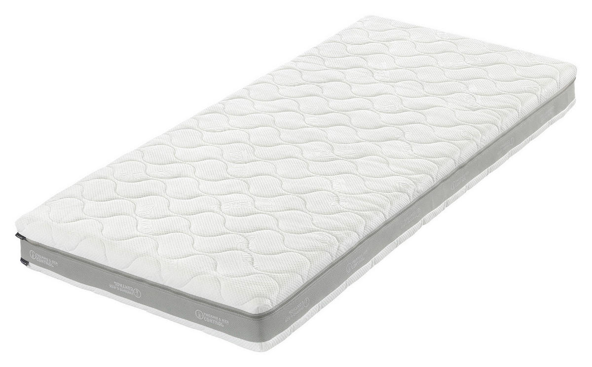 MATRACE ZE STUDENÉ PĚNY, 90/200 cm - bílá, Konvenční, textil (90/200cm) - Swedish Line