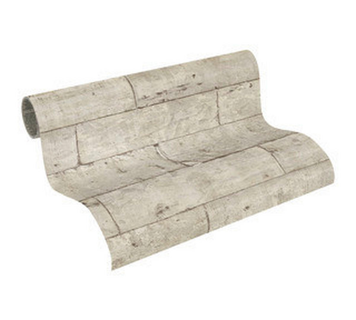 FOTOTAPETE  - Greige, Design, Textil (52/250cm)