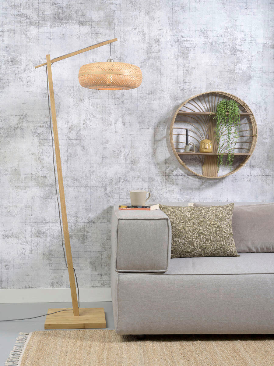 STOJACÍ LAMPA, 40/68/176 cm - přírodní barvy, Trend (40/68/176cm) - Good & Mojo