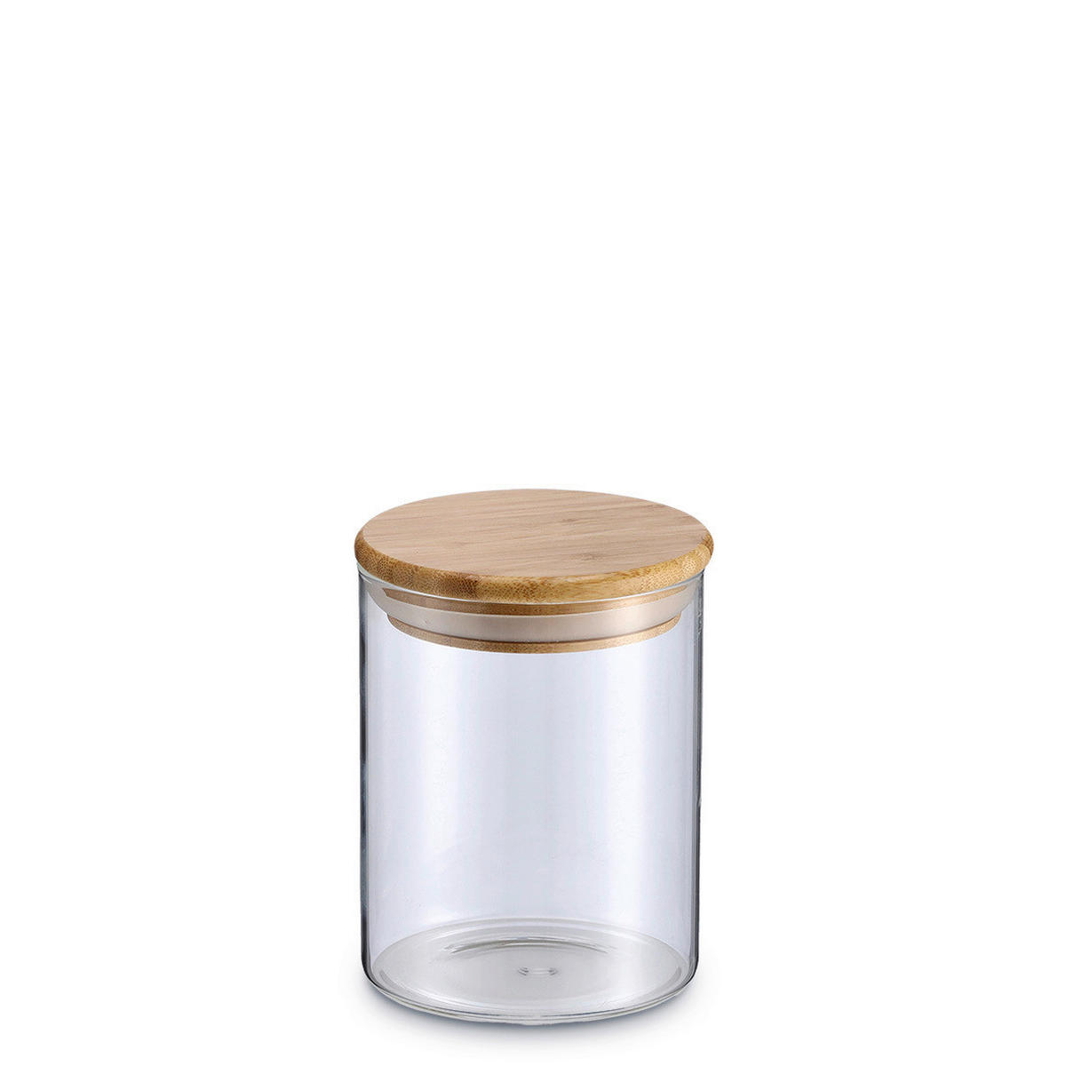VORRATSGLÄSERSET  - Naturfarben, Basics, Glas/Holz (40/46,5/28cm) - Zeller Present