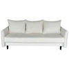 SCHLAFSOFA Webstoff Creme  - Creme/Schwarz, Design, Kunststoff/Textil (218/96/102cm) - MID.YOU