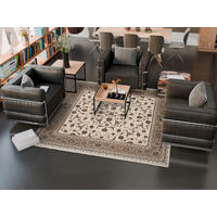 WEBTEPPICH 200/200 cm Pangäa Creme, Beige  - Beige/Creme, Design, Textil (200/200cm) - Dieter Knoll