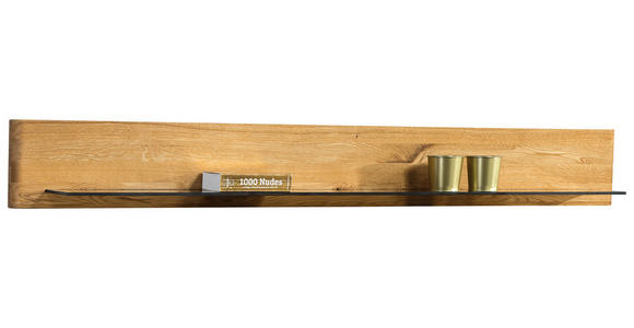 WANDBOARD in 180/22/22 cm Eichefarben  - Eichefarben, KONVENTIONELL, Holz (180/22/22cm) - Linea Natura