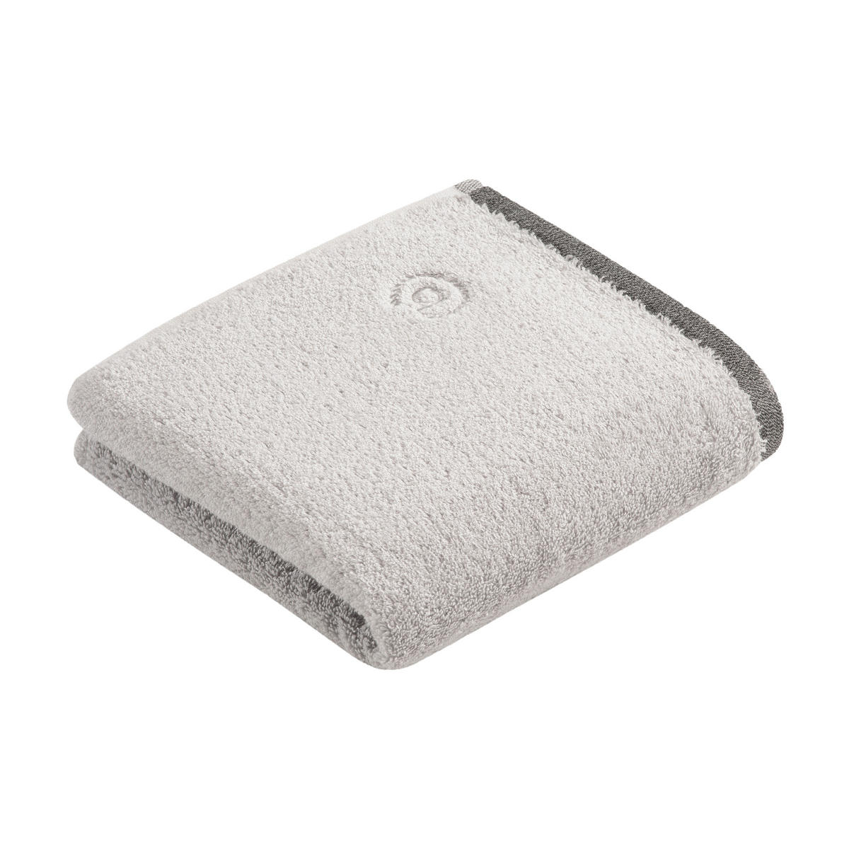 HANDTUCH 50/100 cm PRATO Grau  - Grau, Basics, Textil (50/100cm) - Bugatti
