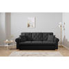 SCHLAFSOFA in Chenille Anthrazit  - Anthrazit/Buchefarben, Design, Holz/Textil (240/94/98cm) - MID.YOU