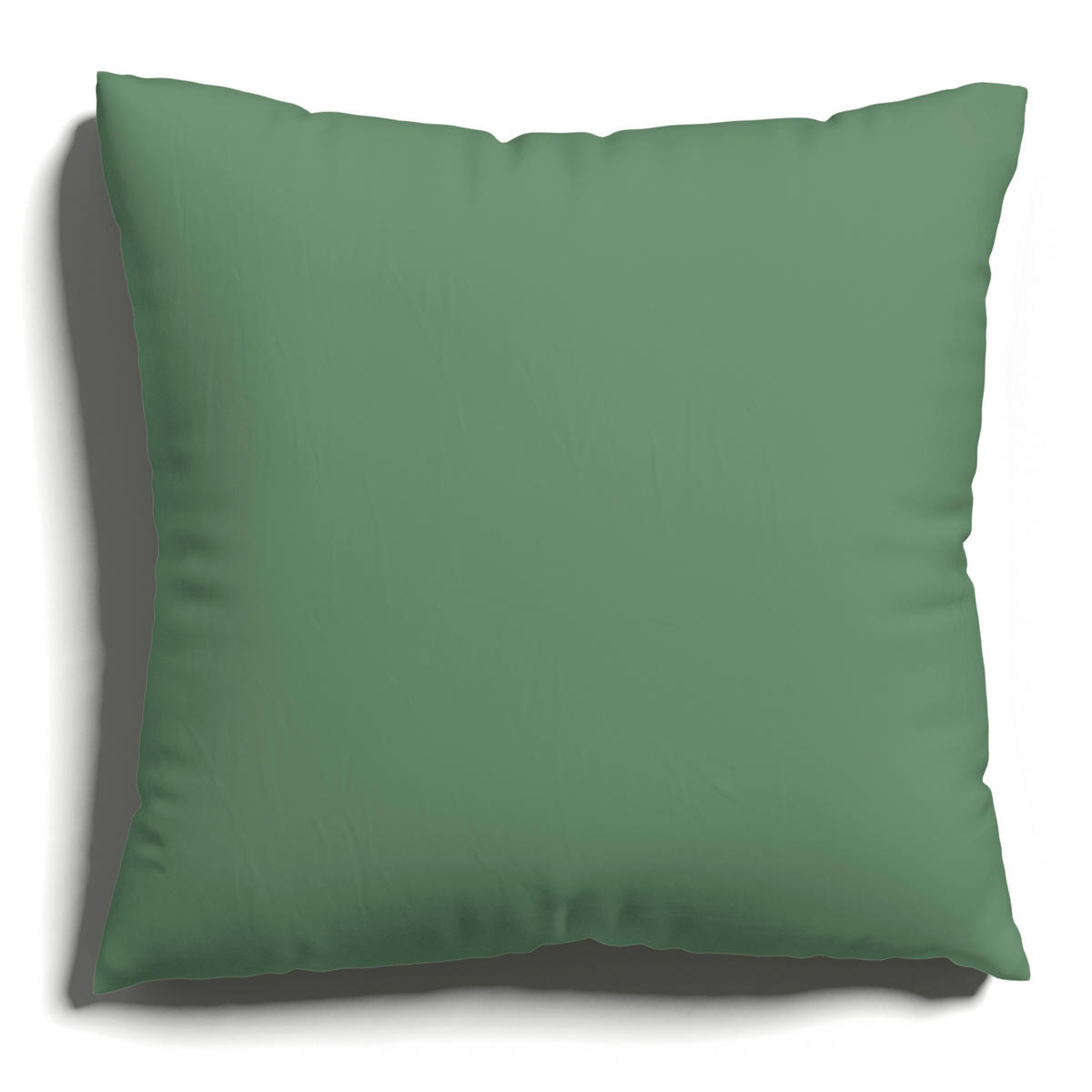 KISSENHÜLLE KNITTED JERSEY 40/40 cm  - Grün, Basics, Textil (40/40cm) - Schlafgut