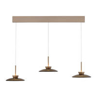 LED-PENDELLEUCHTE    - Bronzefarben, Basics, Glas/Kunststoff (140/32cm) - Neuhaus PURE