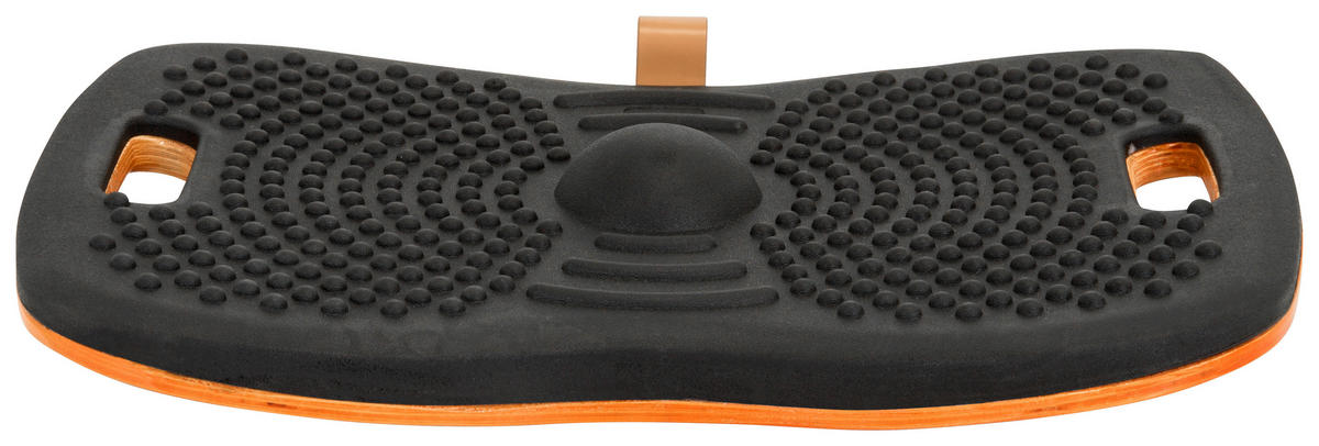 BALANCE BOARD - orange/svart, Basics, trämaterial/plast (50/5/35cm) - MID.YOU