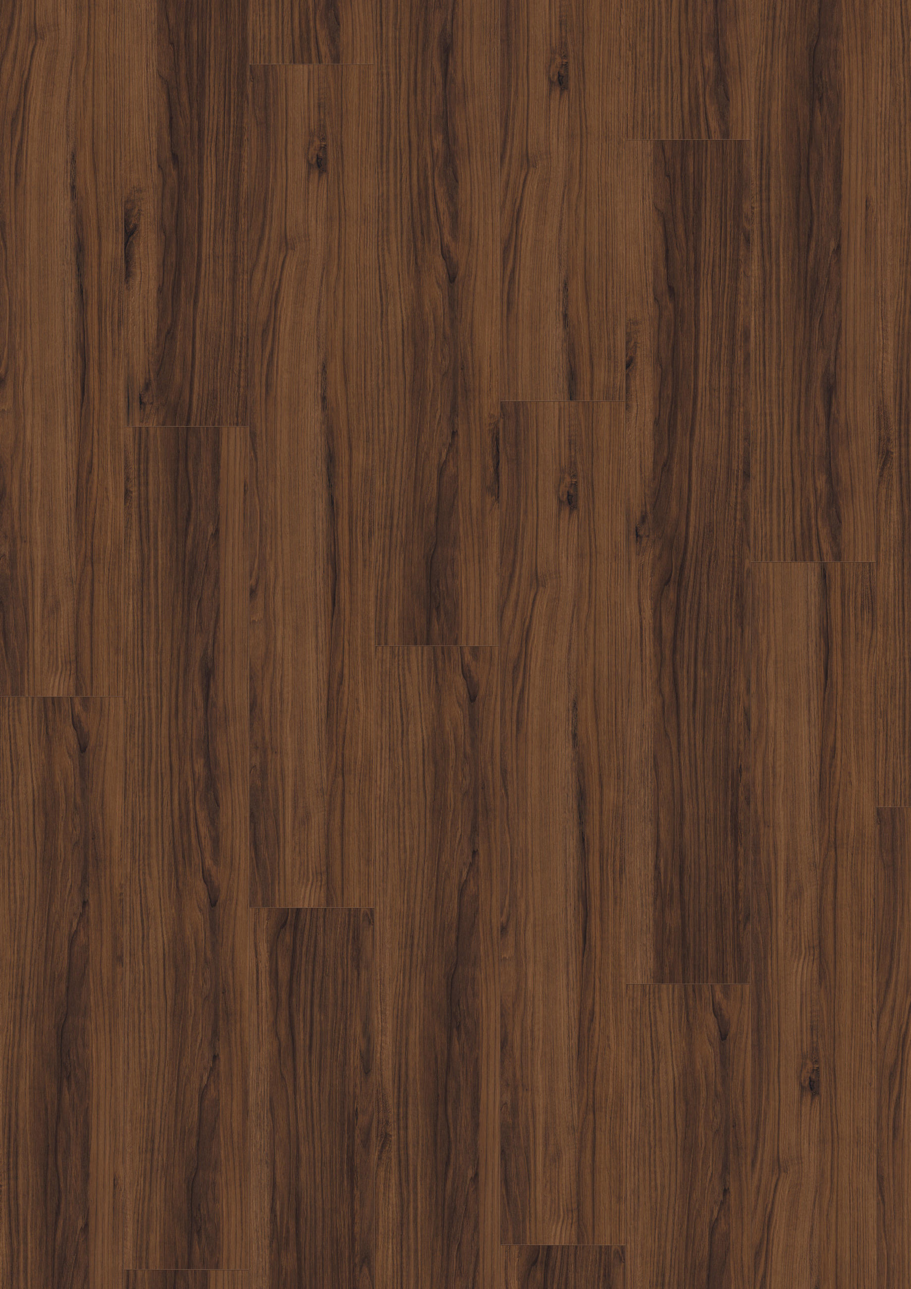 LAMINATBODEN Warmia Nussbaum EGGER Nature Sense  per  m² - Dunkelbraun/Nussbaumfarben, KONVENTIONELL, Holzwerkstoff (129.2/19.3/0.8cm) - Egger Holzwerkstoffe
