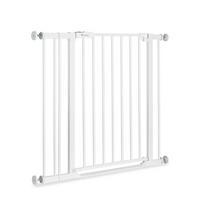 TREPPENSCHUTZGITTER Clear Step 2 Set 84 - 89/77 cm  - Weiß, Basics, Kunststoff/Metall (84 - 89/77cm) - Hauck