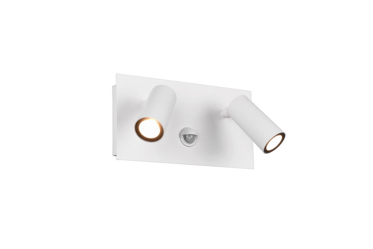 LED-AUßENLEUCHTE   - Weiß, Basics, Metall (12,10/23,00/13,0cm) - Trio Leuchten