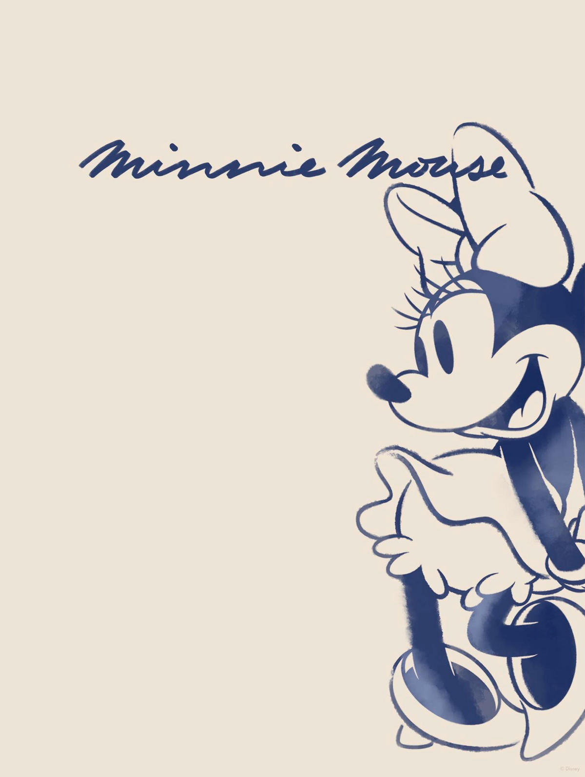 KINDERBILD - Blau/Grauweiß, Basics, Papier (30/40cm) - Disney