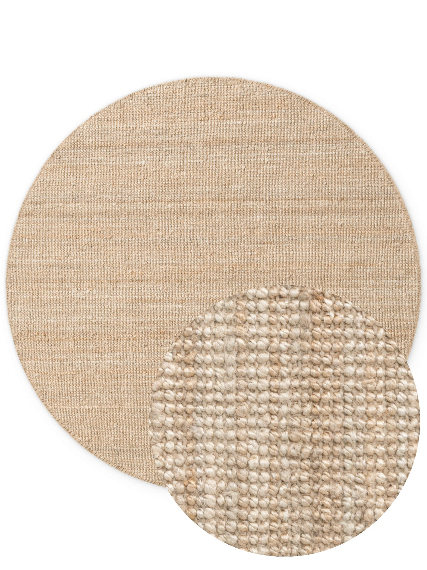 JUTETEPPICH 200 cm Jaipur Goldfarben  - Goldfarben, Basics, Textil (200cm)