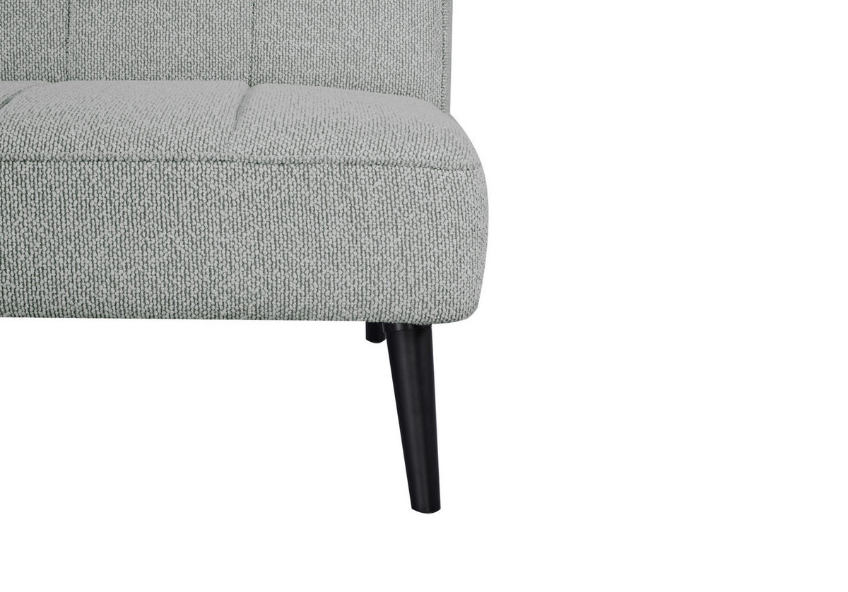 SCHLAFSOFA in Holz, Textil Grau  - Schwarz/Grau, Design, Holz/Textil (192/82/90cm) - Livetastic