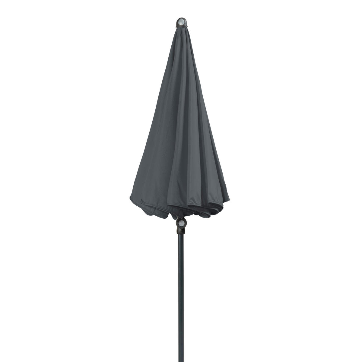 SONNENSCHIRM 150 cm   - Anthrazit, Basics, Textil/Metall (150cm) - Doppler