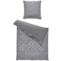 BETTWÄSCHE 2-teilig 135/200 cm  - Anthrazit, Basics, Textil (135/200cm) - Musterring