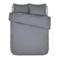 BETTWÄSCHE Satin 200/200 cm  - Dunkelgrau, Basics, Textil (200/200cm) - Essenza