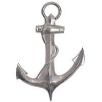 WANDDEKO  - Silberfarben, Design, Metall (47/70/4cm) - Livetastic
