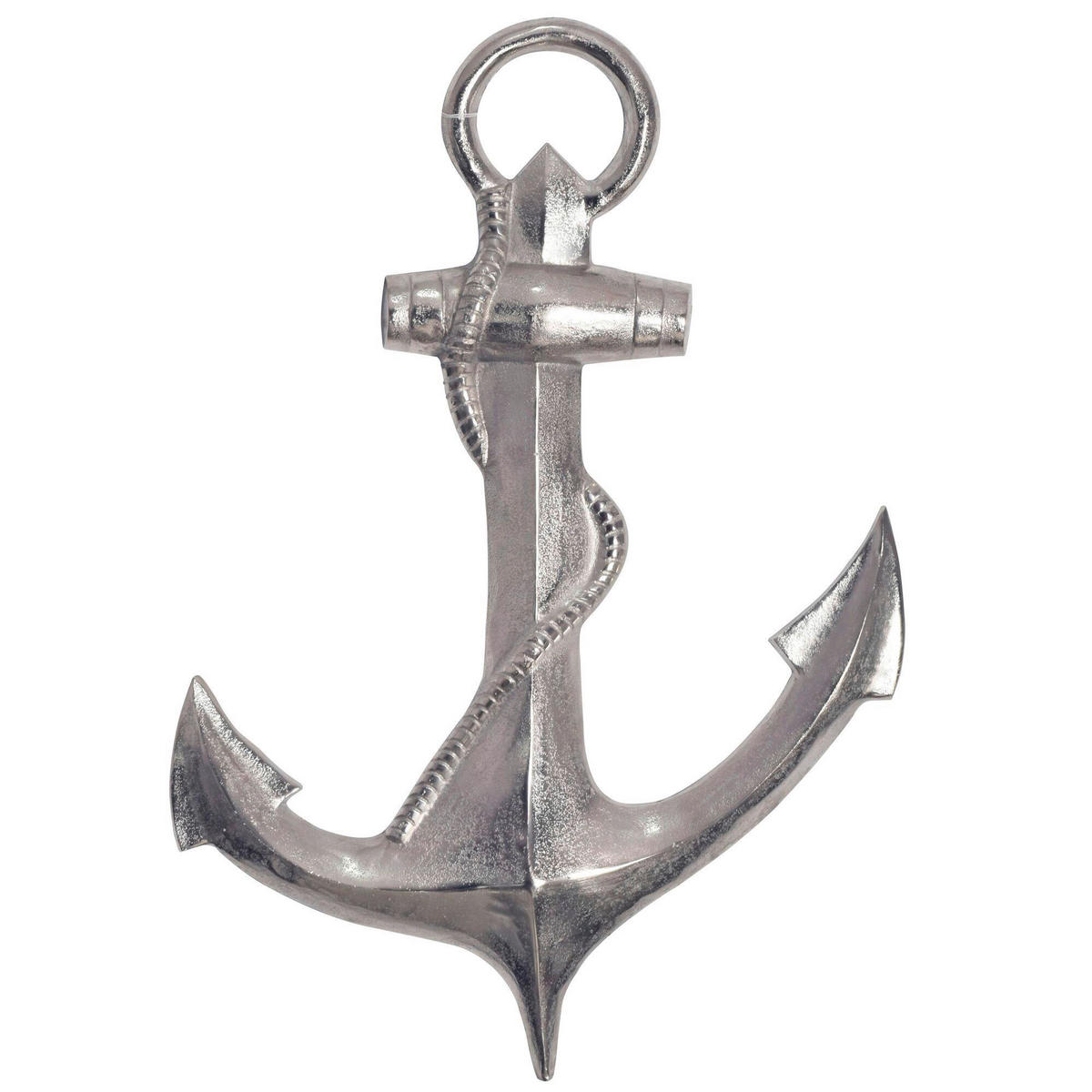 WANDDEKO  - Silberfarben, Design, Metall (47/70/4cm) - Livetastic