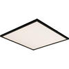 LED PANEL - fekete, Basics, műanyag/fém (45/45/4,5cm) - Novel