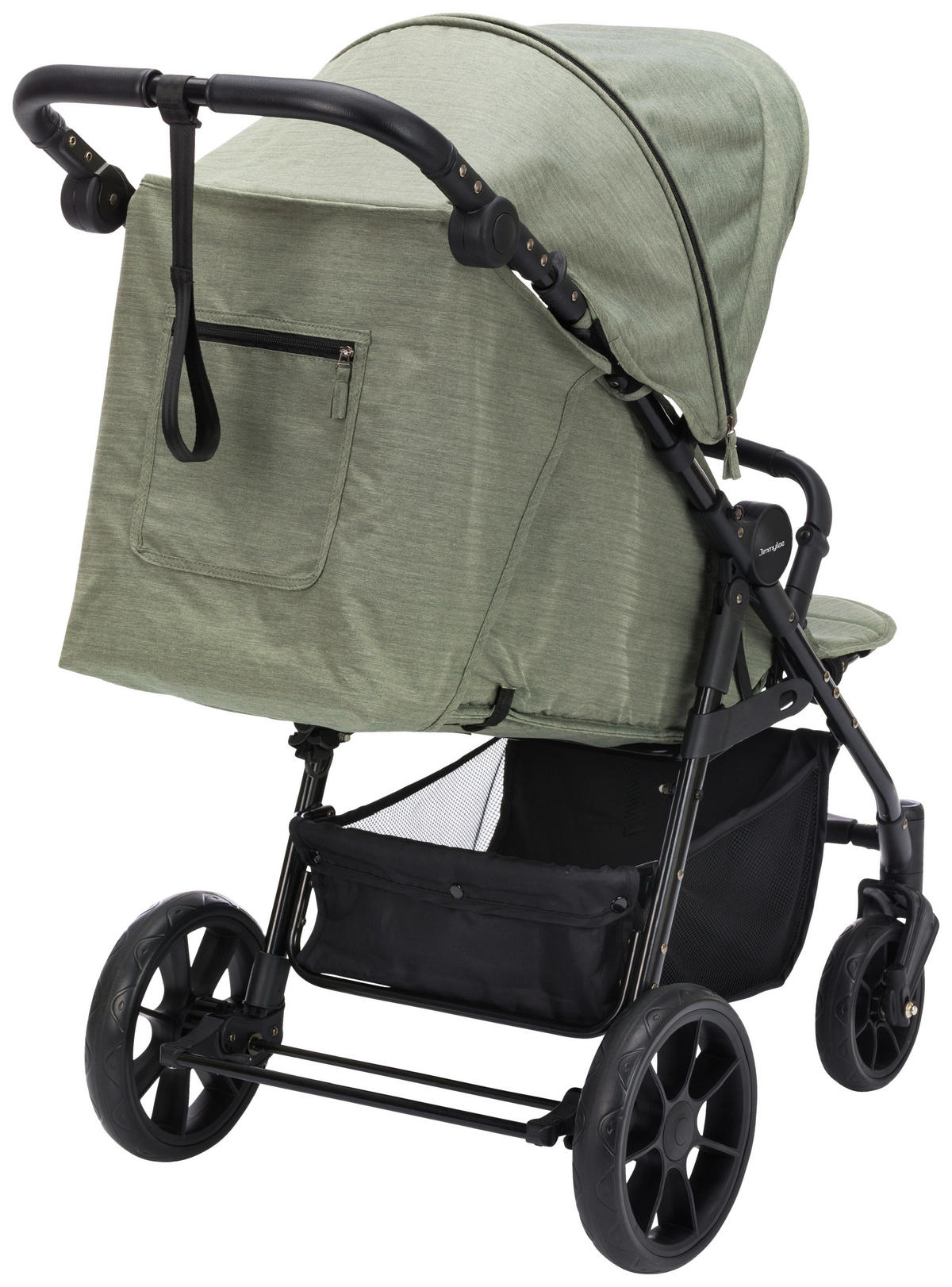 BUGGY LOOP  - Schwarz/Grün, Trend, Textil/Metall (92/36/101cm) - Jimmylee