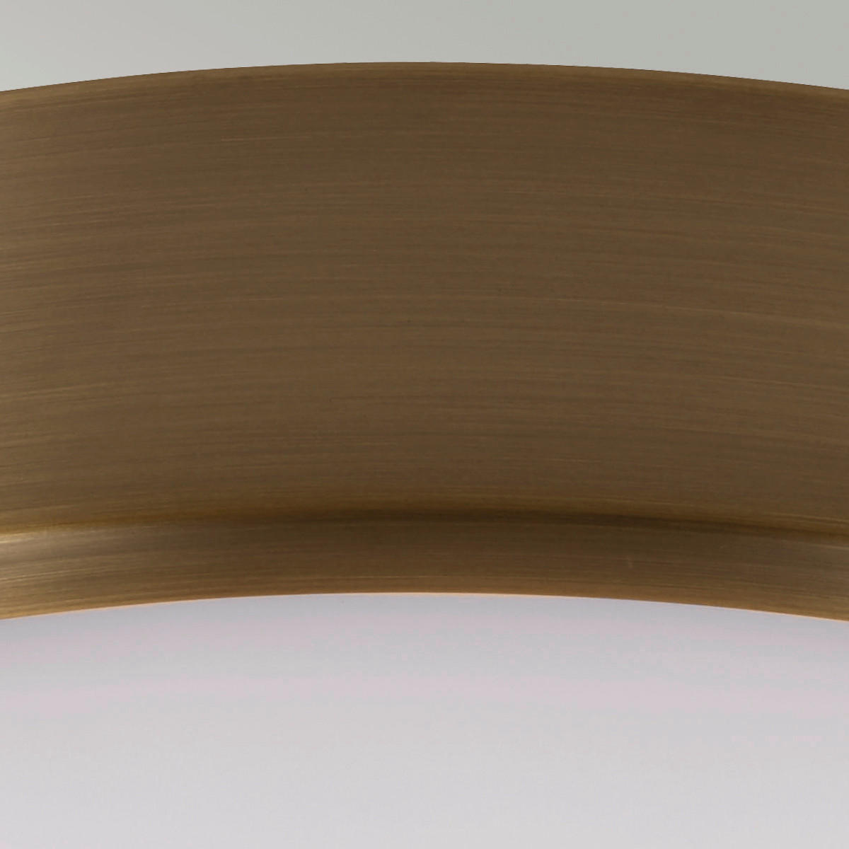 DECKENLEUCHTE  33/11.7 cm    - Messingfarben, Konventionell, Glas/Metall (33/11.7cm) - Elstead Lighting