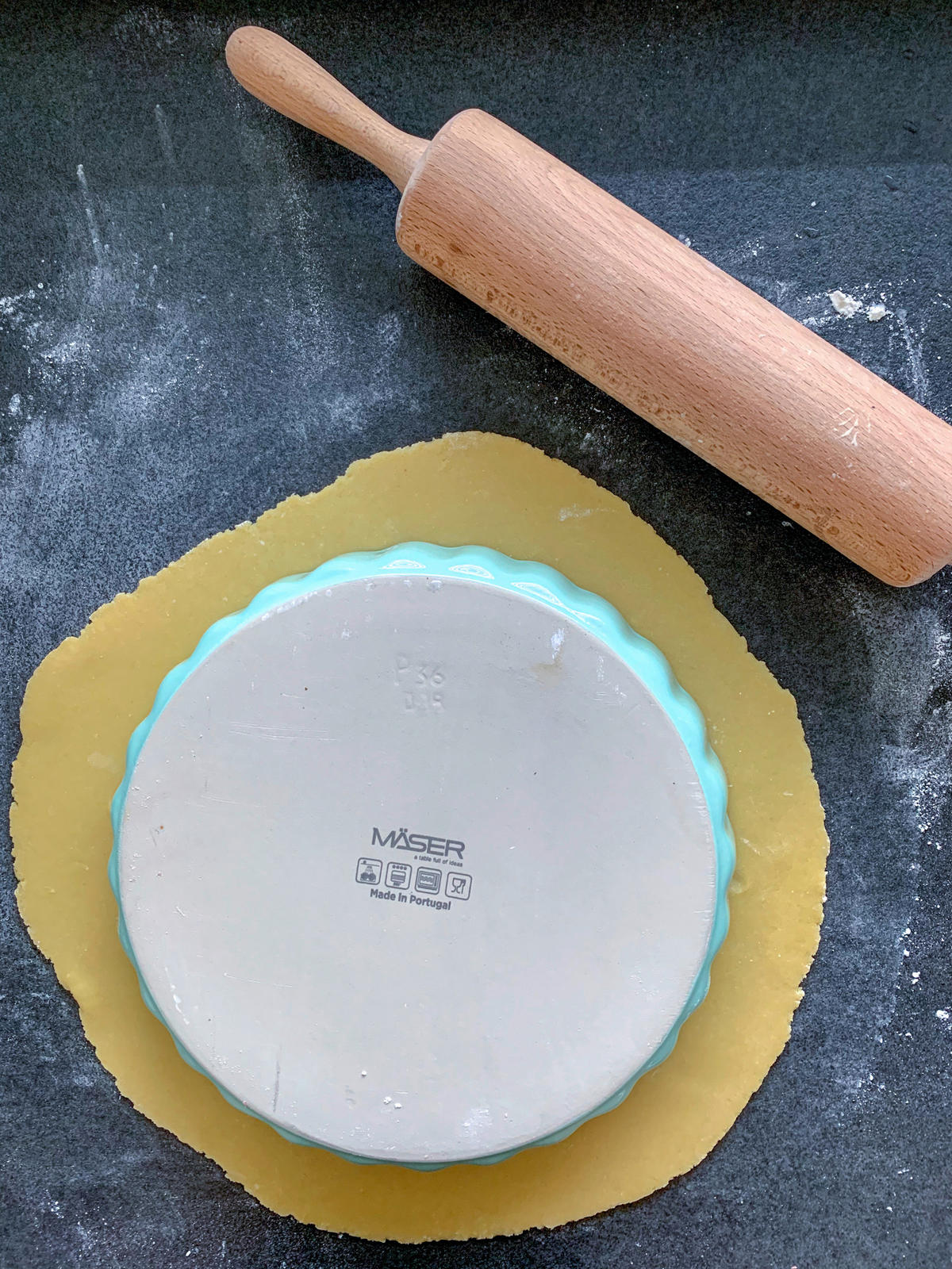 BACKFORM Kitchen Time  - Weiß, Basics, Keramik (27cm) - Mäser