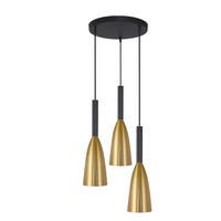 HÄNGELEUCHTE Solin 100/30/30 cm  - Goldfarben, Design, Metall (100/30/30cm)
